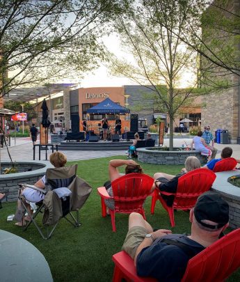 Live music at Patriot Place