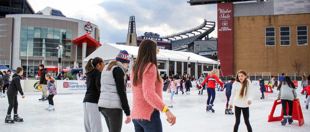 Winter Skate at Patriot Place