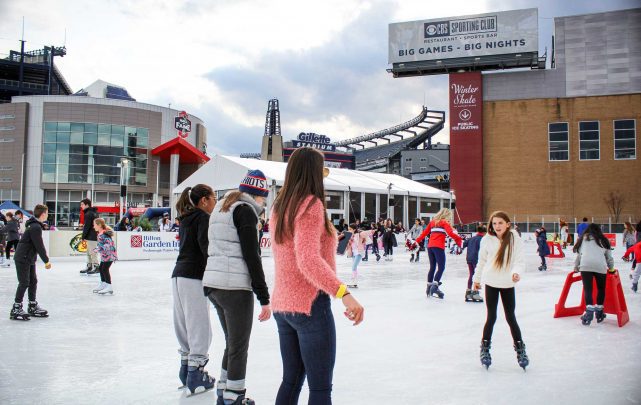Winter Skate at Patriot Place